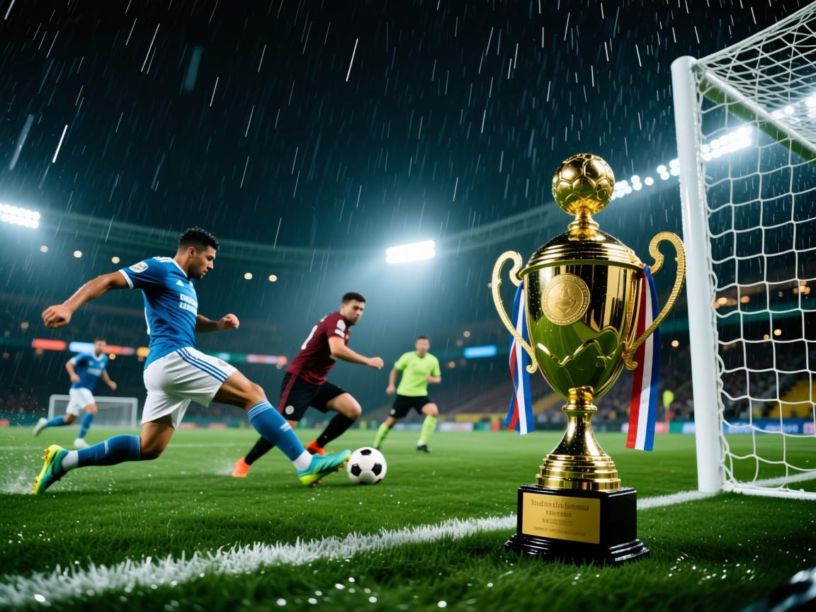 足球赛场焦点！克罗地亚队对阵韩国队，冠军之争悬念重重，胜负难料